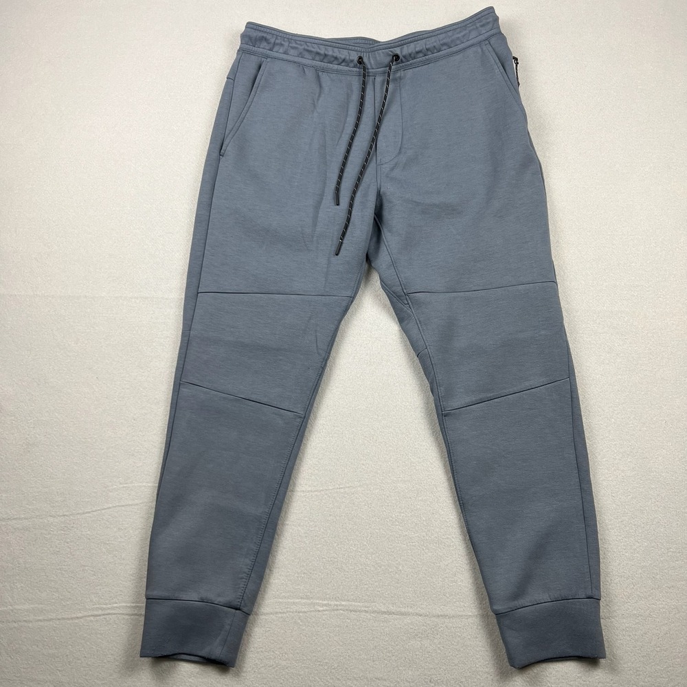 American Eagle Mens M Blue Active 24/7 Jogger Pants Zipper Pockets Stretch